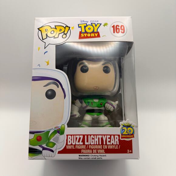 Buzz Lightyear #169 Funko Pop Disney – Toy Story (Vaulted, 2016) - Picture 1 of 6